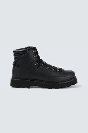 Moncler Schnürstiefel Peka Trek aus Leder