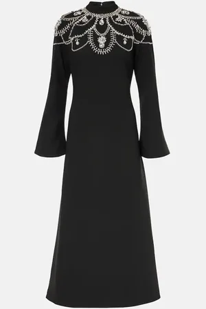 Simkhai Verziertes Midikleid Odetta