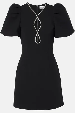 Rebecca Vallance Verziertes Minikleid Estella aus Crêpe