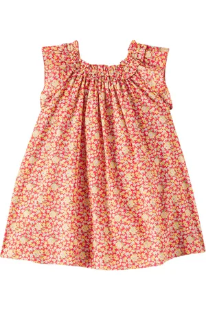 BONPOINT Kleid Goldina aus Baumwolle