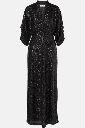 Diane von Furstenberg Maxikleid Jessel mit Pailletten