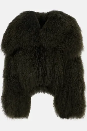 The Attico Bomberjacke aus Faux Fur