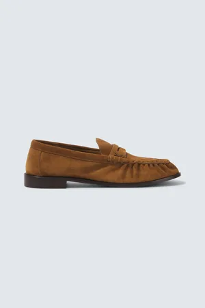 Saint Laurent Loafers Le Loafer aus Veloursleder