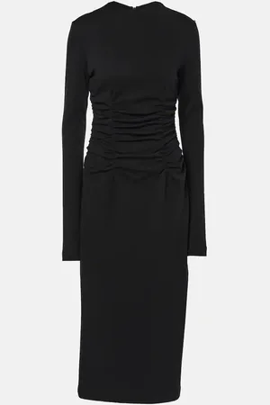 Sportmax Maxikleid Acline aus einem Wollgemisch