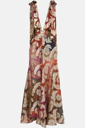 Farm Rio Maxikleid aus Jacquard
