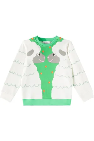 Stella McCartney Bedrucktes Sweatshirt aus Baumwoll-Jersey