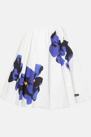 Miu Miu Midirock aus Baumwolle