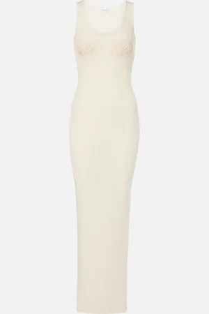 MAGDA BUTRYM Maxikleid aus Häkelstrick