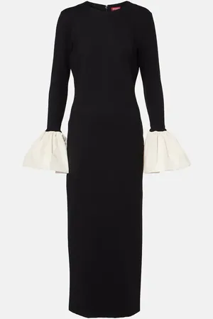 Staud Maxikleid Hawthorne mit Taft