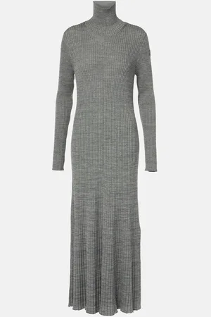 Moncler Maxikleid aus Schurwolle