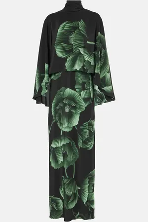JOHANNA ORTIZ Bestickte Robe aus Seide