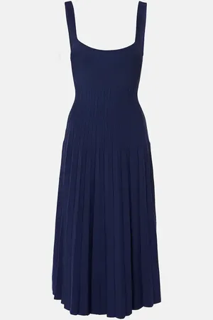 Staud Midikleid Ellison aus Strick