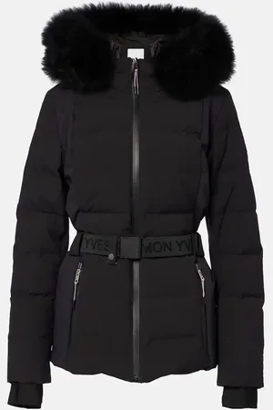 YVES SALOMON Skijacke mit Shearling