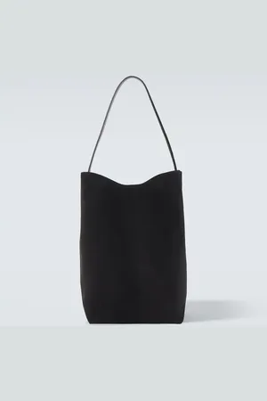 The Row Tote N/S Parke Large aus Veloursleder