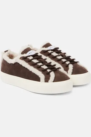 INUIKII Sneakers Classic aus Veloursleder mit Shearling