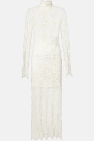 ULLA JOHNSON Maxikleid Talia aus Spitze