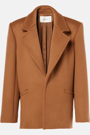 Saint Laurent Mantel aus Schurwolle