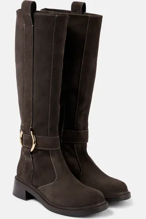 See by Chloé See By Chloé Stiefel New Ring aus Veloursleder