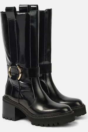 See by Chloé See By Chloé Stiefel New Ring 60 aus Leder