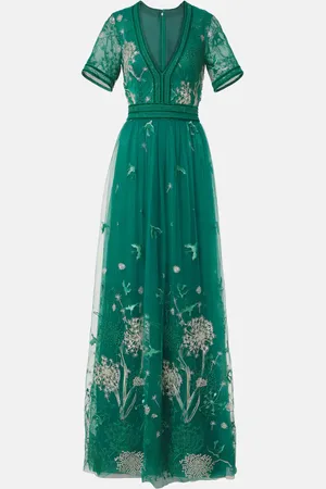 Costarellos Bestickte Robe