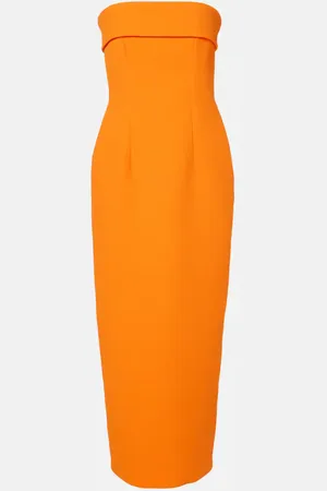 EMILIA WICKSTEAD Midikleid Keeley aus Crêpe