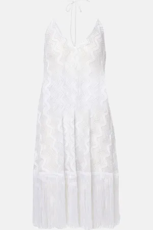Missoni Midikleid aus Häkelstrick