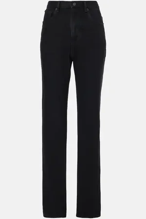 Saint Laurent Mid-Rise Straight Jeans