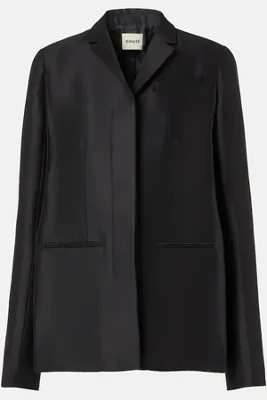 Khaite Jacke Crittan aus Faille