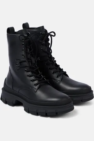 Moncler Schnürstiefel Hevea aus Leder