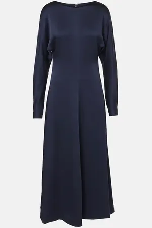 Simkhai Midikleid Catriona aus Satin