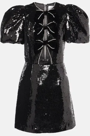 Rebecca Vallance Verziertes Minikleid Lena mit Pailletten