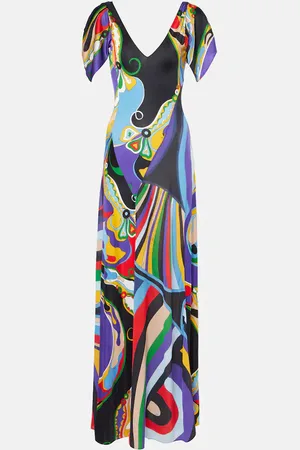 Puccini Robe Orchidee and Iride aus Jersey