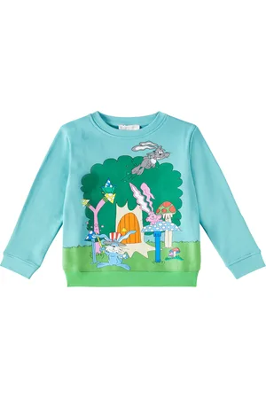 Stella McCartney Bedruckter Pullover aus Baumwolle