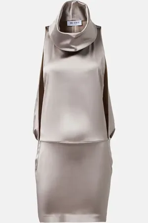The Attico Minikleid aus Satin