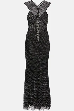 Self-Portrait Verziertes Maxikleid