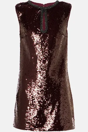 Self-Portrait Minikleid mit Pailletten