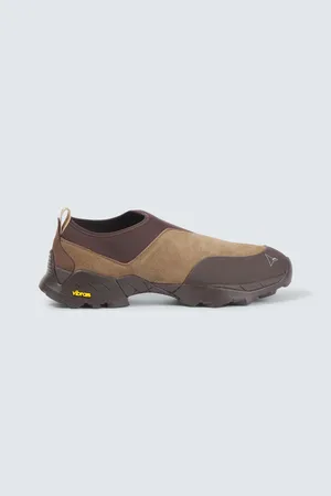 ROA Slip-Ons mit Veloursleder