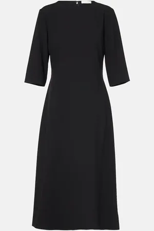 The Row Midikleid Solene aus einem Wollgemisch