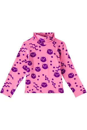 Mini Rodini Top Squiggly Cats aus einem Baumwollgemisch