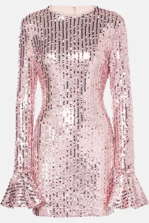 ROTATE Minikleid mit Pailletten