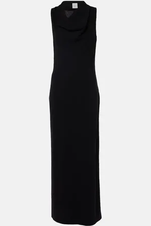 Totême Maxikleid aus einem Wollgemisch