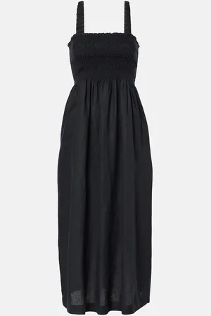 Heidi Klein Midikleid La Bocana aus Leinen