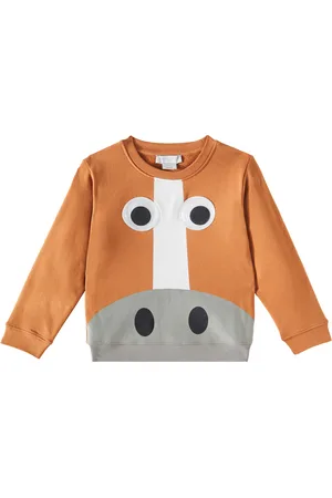 Stella McCartney Bedrucktes Sweatshirt aus Baumwoll-Fleece