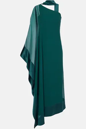 ‎Taller Marmo‎ One-Shoulder-Maxikleid Betsy Spirito aus Seide