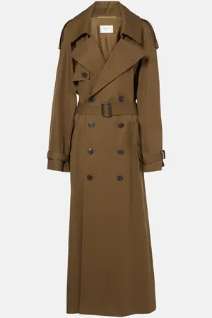 Saint Laurent Trenchcoat aus Baumwolle
