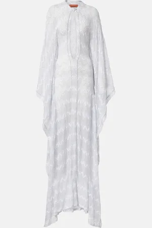 Missoni Maxikleid aus Häkelstrick