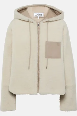 Loewe Kapuzenjacke aus Shearling