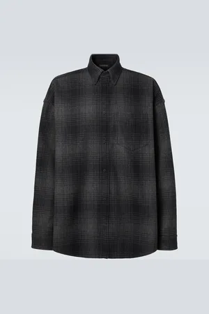 Balenciaga Hemd aus Flanell