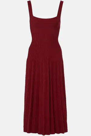 Staud Midikleid Beaton aus Strick