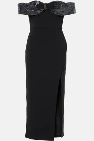 Self-Portrait Verziertes Midikleid